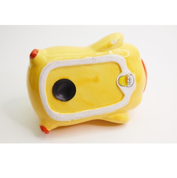 Piggy bank Piyo Piyo Duck Rare EUC - Picture 3 of 3